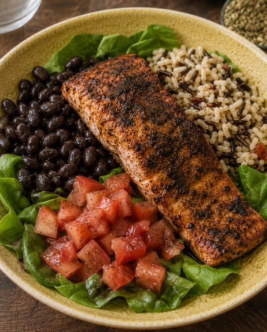 Blackend Salmon