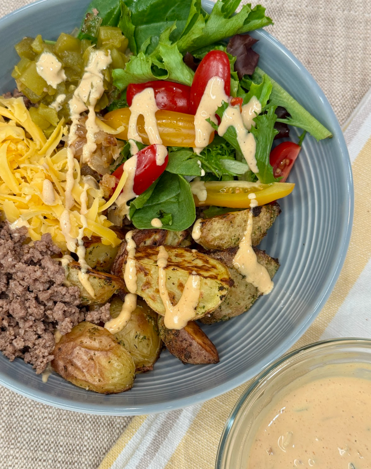 Cheeseburger Bowls