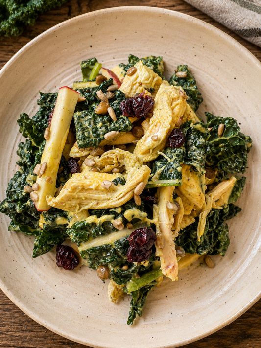 Kale, Apple & Chicken Salad