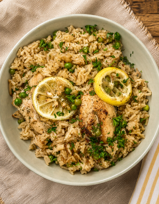 Lemon Herb Chicken & Rice