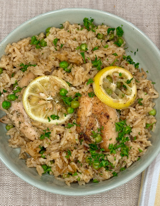 Lemon Herb Chicken & Rice