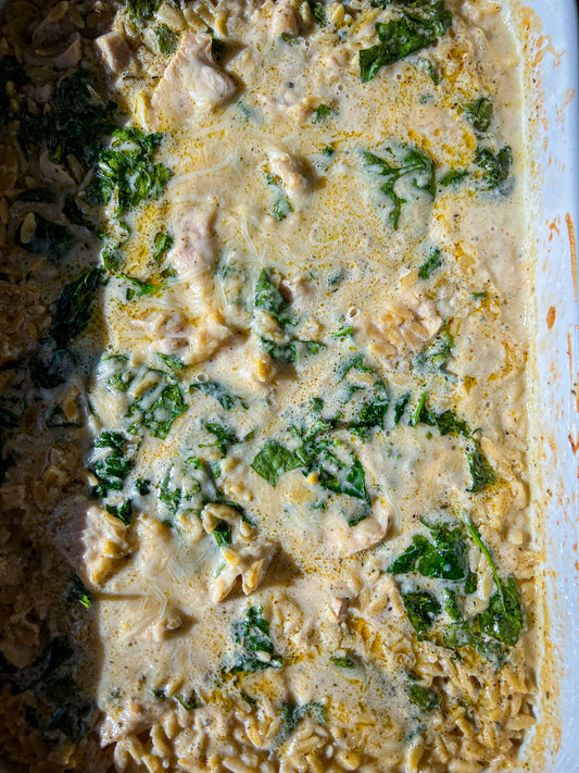 One-Pot Orzo with Boursin Cheese