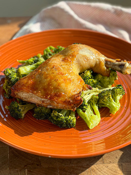 Roasted Chicken Quarters