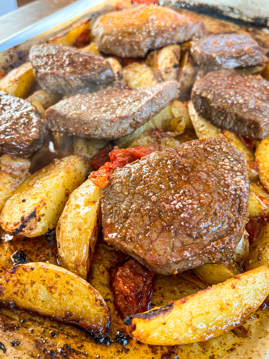Sheet Pan Sirloin & Potatoes