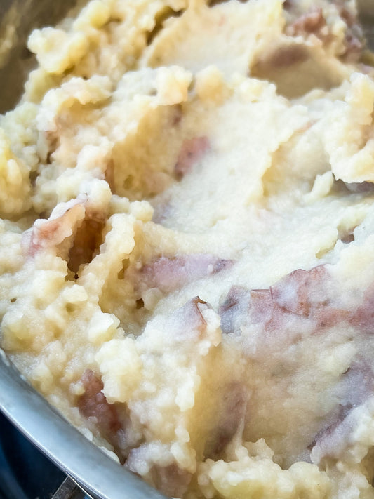 Skillet Smashed Potatoes