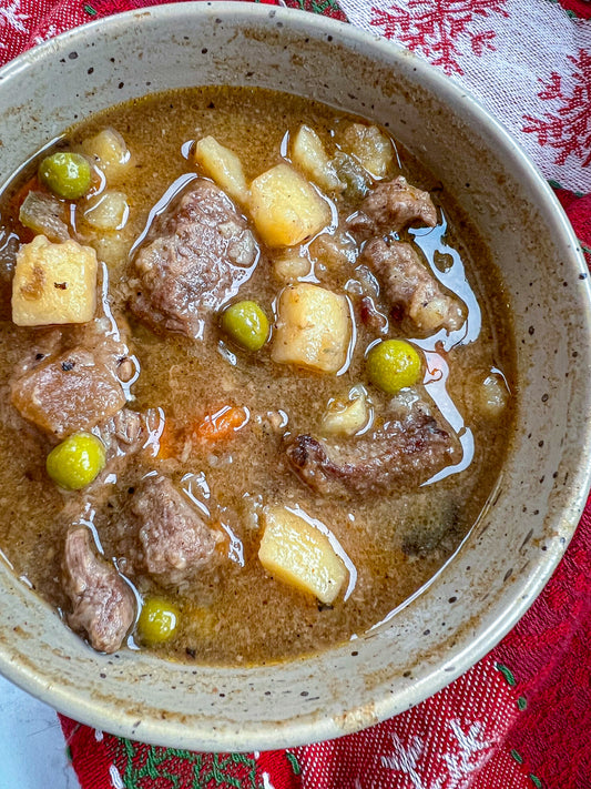 Slow Cooker Steak and Potato Soup