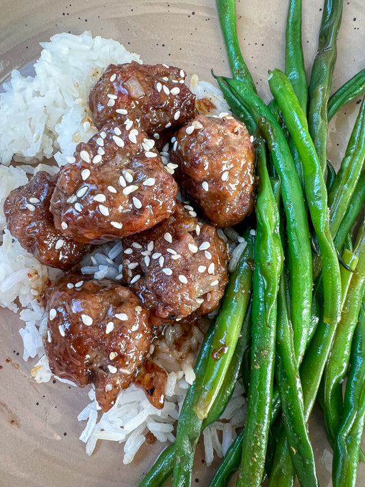 Wok This Way Meatballs