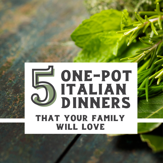 5 One-Pot Italian Dinners that Your Family Will Love