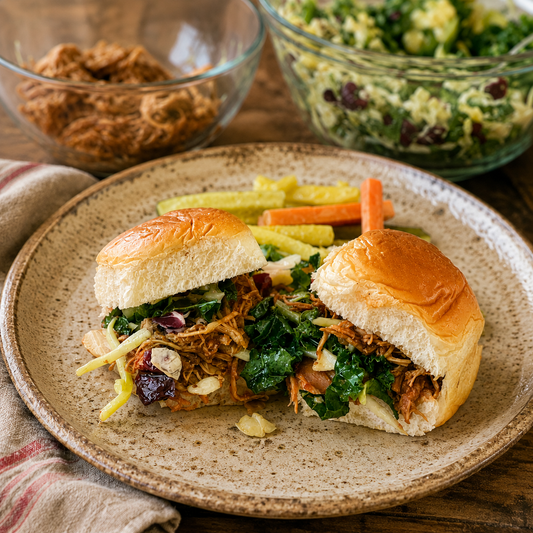 Crockpot Pulled BBQ Chicken