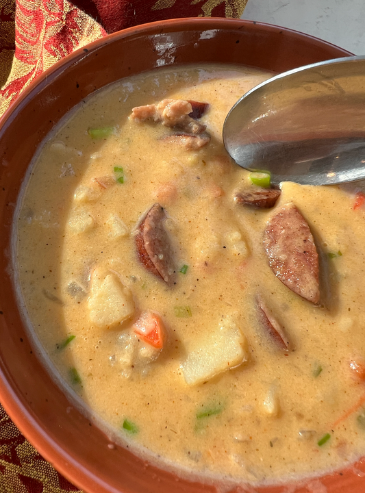 Cajun Potato and Sausage Soup