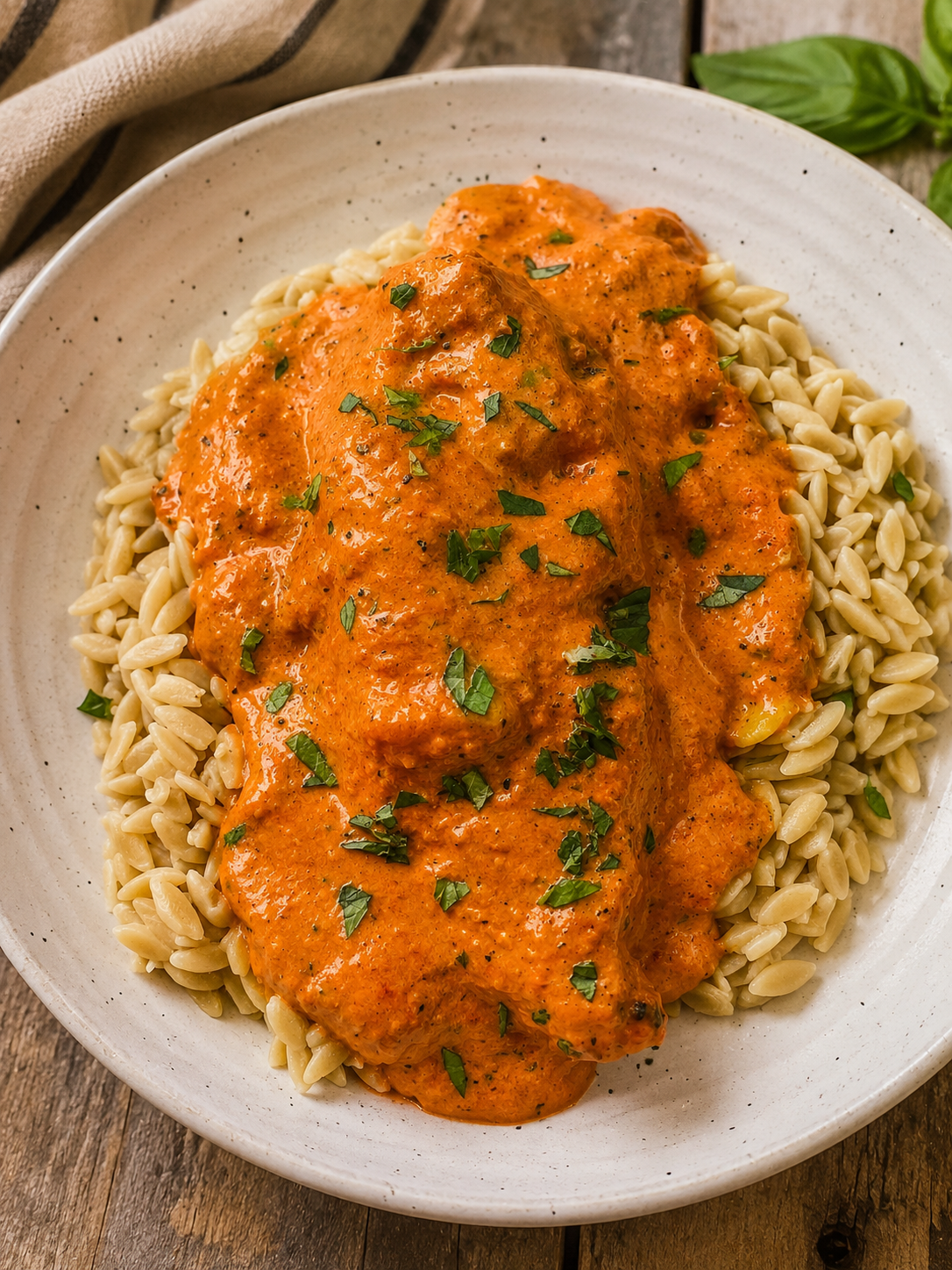 Creamy Roasted Pepper Chicken