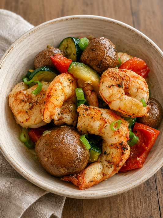 Sheet Pan Creole Shrimp
