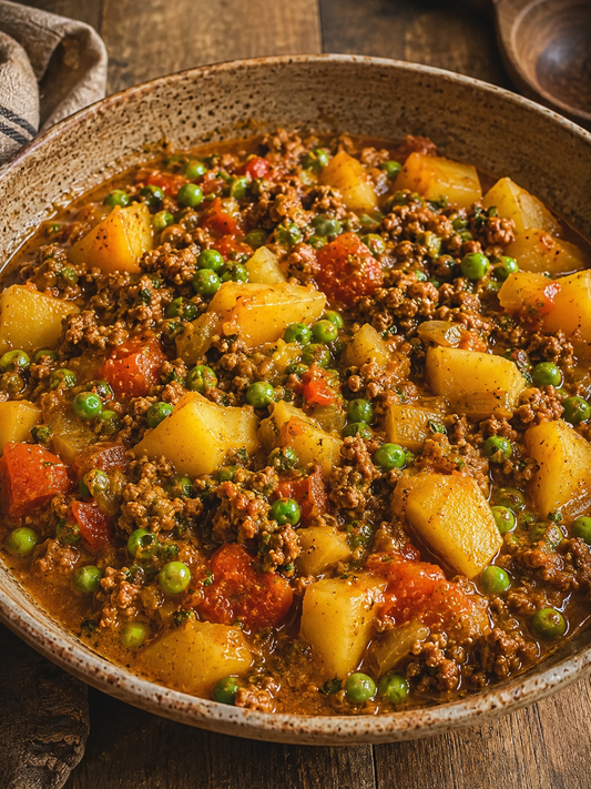 Curried Beef and Potatoes
