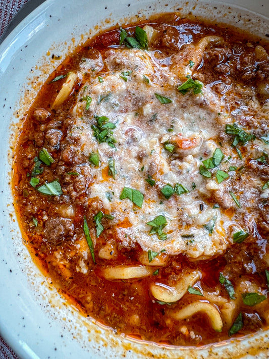 Slow Cooker Lasagna Soup