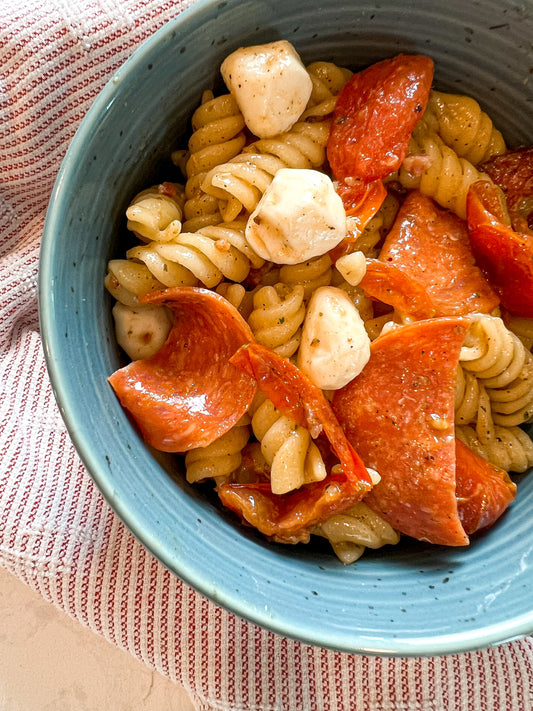 Meat-Lover’s “Pizza” Pasta