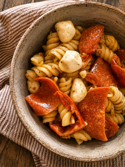 Meat-Lover’s “Pizza” Pasta