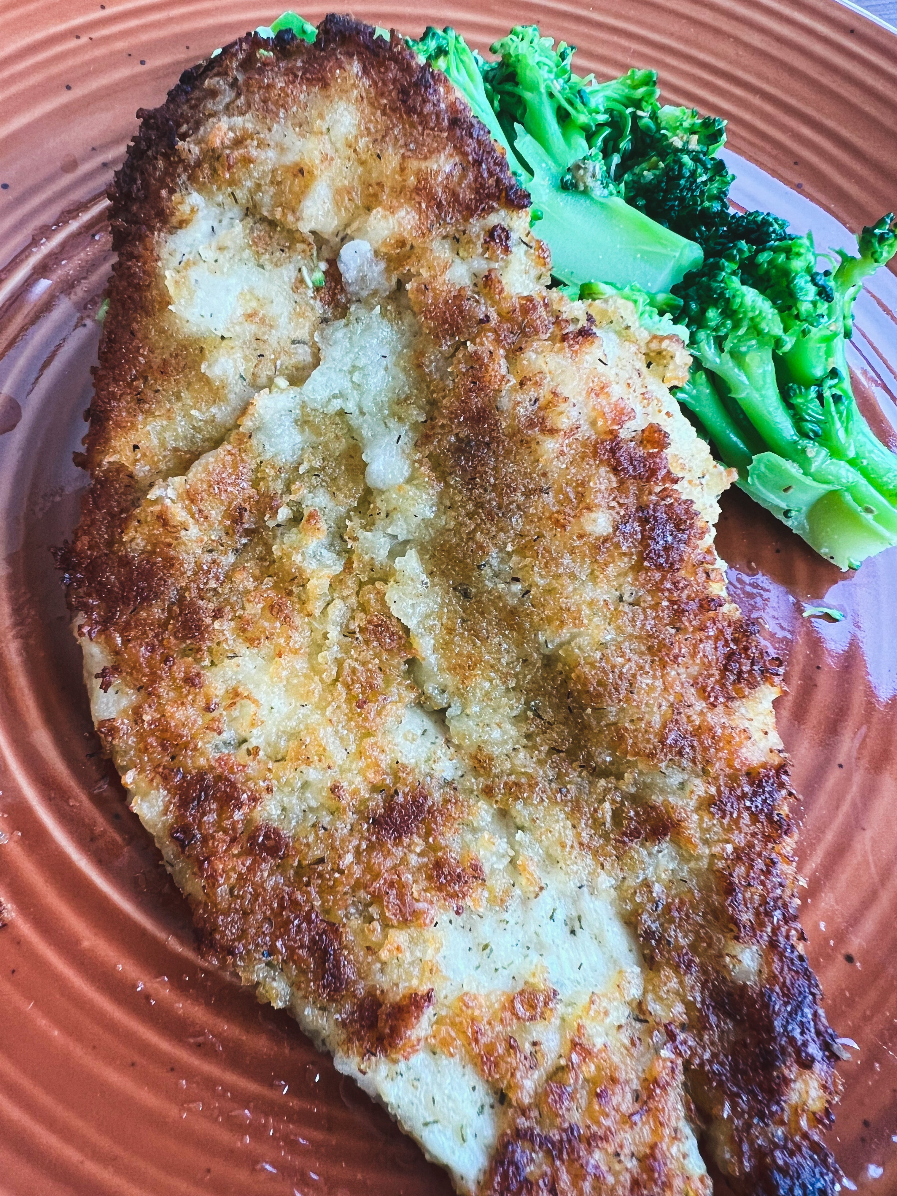 Potato Crusted Chicken Cutlets