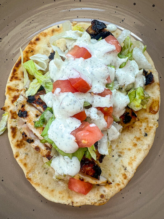 Ranch-Marinated Chicken Naanwich