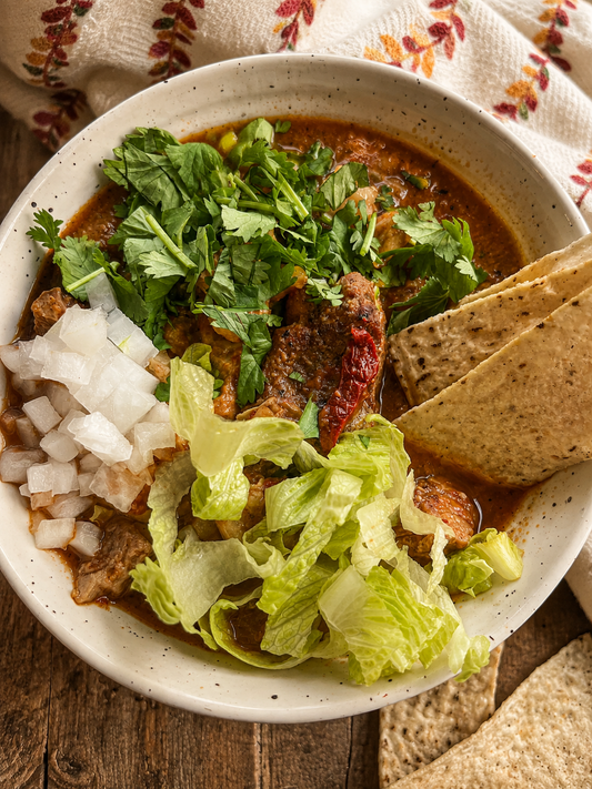Slow Cooker Red Pork Pozole