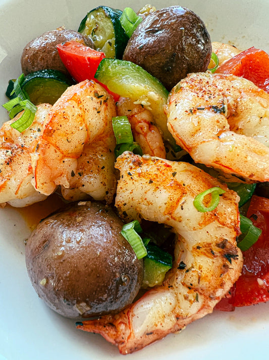 Sheet Pan Creole Shrimp