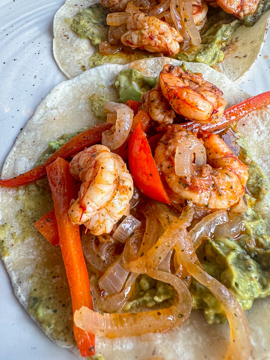 Sheet Pan Shrimp Tacos