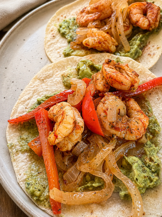 Sheet Pan Shrimp Tacos