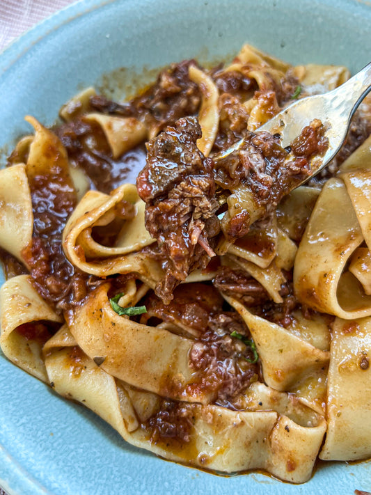 Slow Cooker Short Rib Ragú