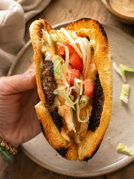 Smash Burger Tacos