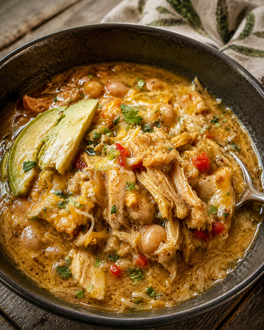 Slow Cooker Turkey & Chickpea Stew