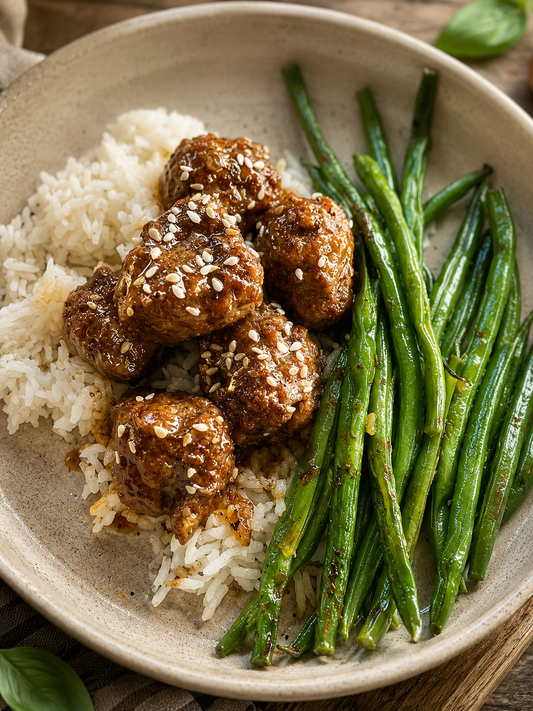 Wok This Way Meatballs